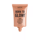 NYX PROFESSIONAL MAKEUP Enlumineur Born To Glow Illuminateur liquide 02 Gleam, 18 ml