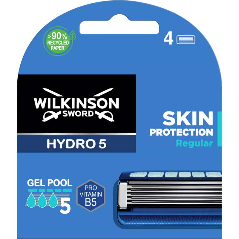 Wilkinson Scheermesjes, Hydro 5, 4 stuks