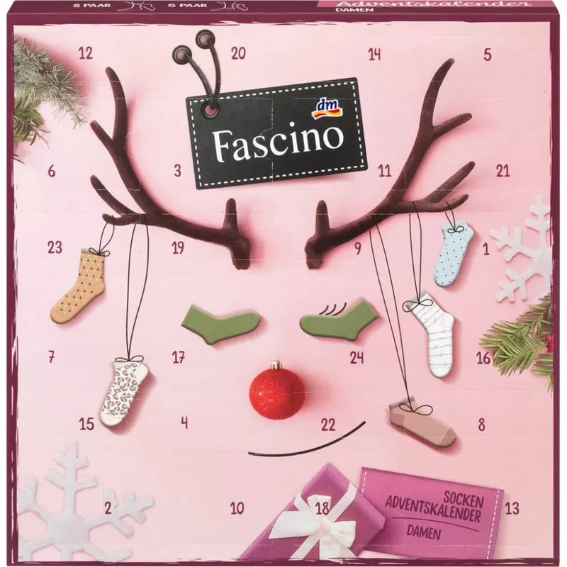 Fascino Adventskalender sokken maat (39-42) 2022
