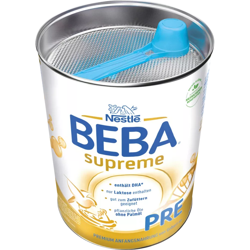 Nestlé BEBA BEBA supreme zuigelingenmelk PRE melkpoeder (vanaf 0 maanden), 800g