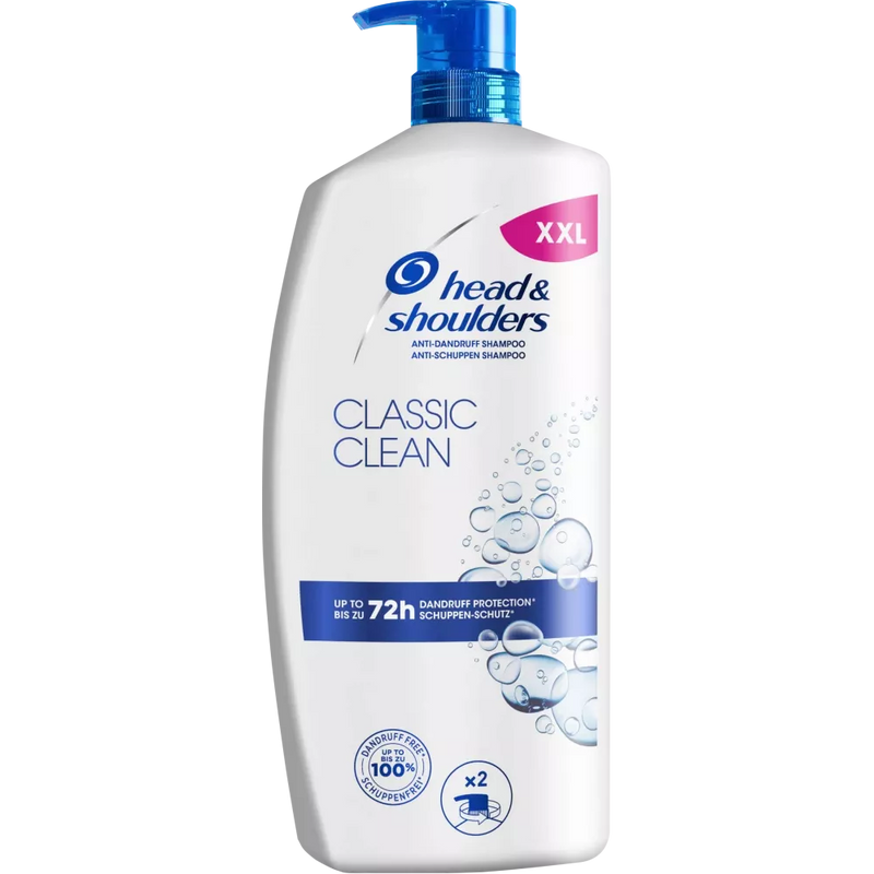 head&shoulders Shampoo anti-roos Classic Clean, 900 ml