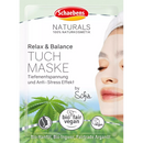 Schaebens Doekmasker Naturals Relax & Balance, 1 stuk