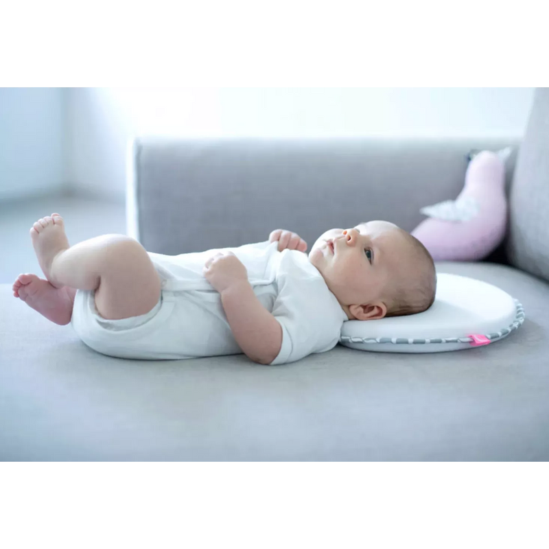 Motherhood Baby kussen ergonomisch met memory foam, grijs classics, 1 stuk