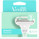 Lames de rasoir Gillette Venus, Smooth Sensitive, 4 pièces