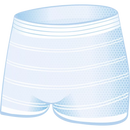 Culotte de maternité Bella Mamma taille M/L, 2 pièces.