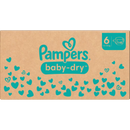 Couches Pampers Baby Dry Gr.6 Extra Large (13-18 kg), boîte mensuelle, 148 pièces.