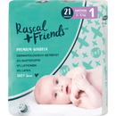 Rascal+Friends Baby Luiers maat 1, 3-5 kg, 21 stuks