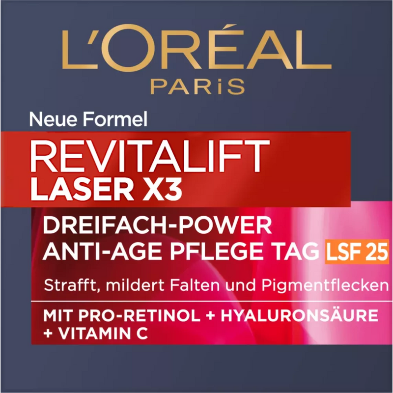 L'ORÉAL PARIS   Dagcrème Revitalift Laser X3 SPF 25, 50 ml