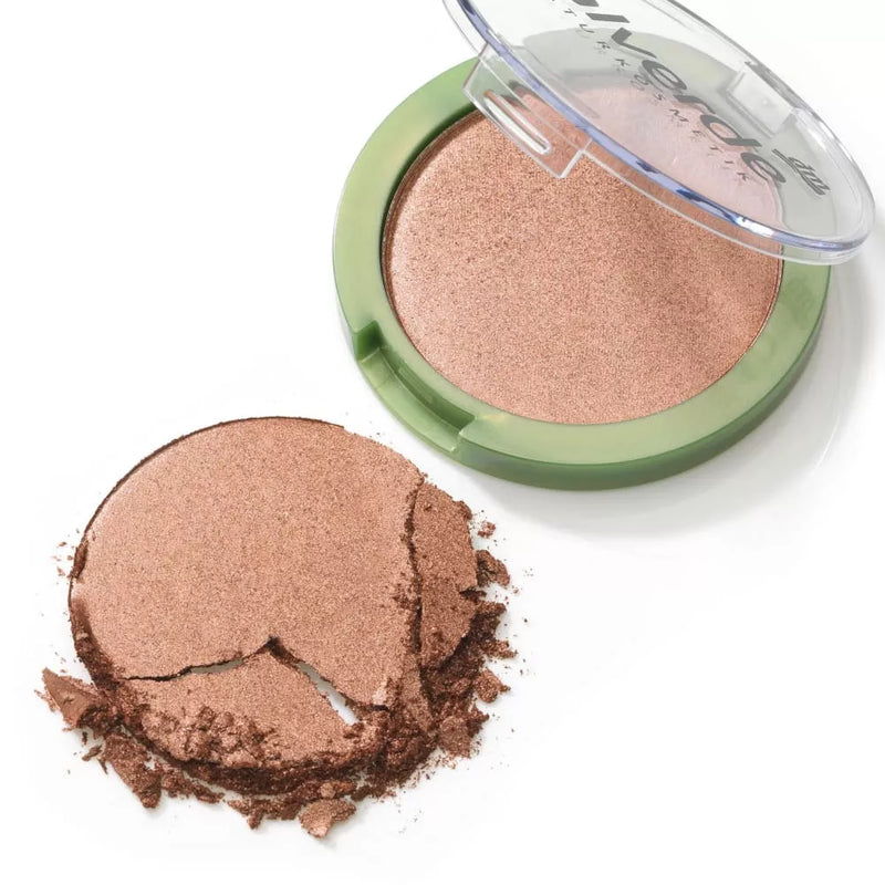 alverde NATURKOSMETIK Blush & Highlighter 50 Glowy Sunset, 6 g