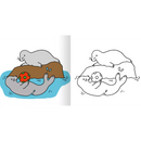 Ars Edition Bunte Tierwelt Malbuch, 1 pièce