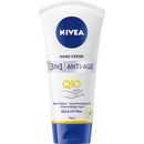 Crème pour les mains NIVEA 3 en 1 Anti-Âge Q10, 75 ml