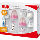 Nuk Startset First Choice Temp.Control roze, 1 stuk