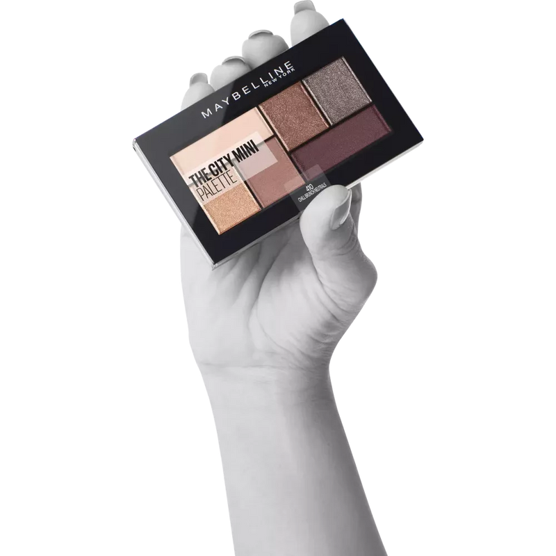 Maybelline New York Oogschaduwpalette The City Mini Palette 410 Chill Brunch Neutrals, 6 g