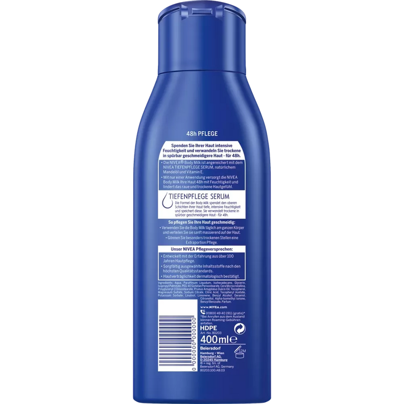 NIVEA Lichaamsmelk, 0,4 l