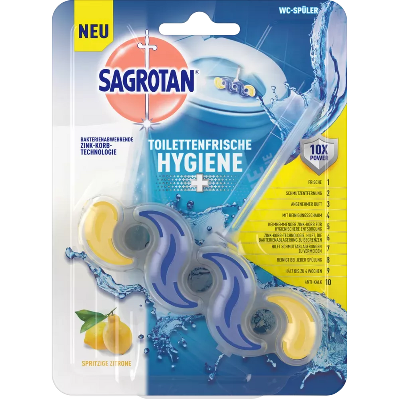 Sagrotan Toiletsteen Citrus, 35 g