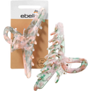 ebelin Haarspeldje groen/roze met patroon, 1 st