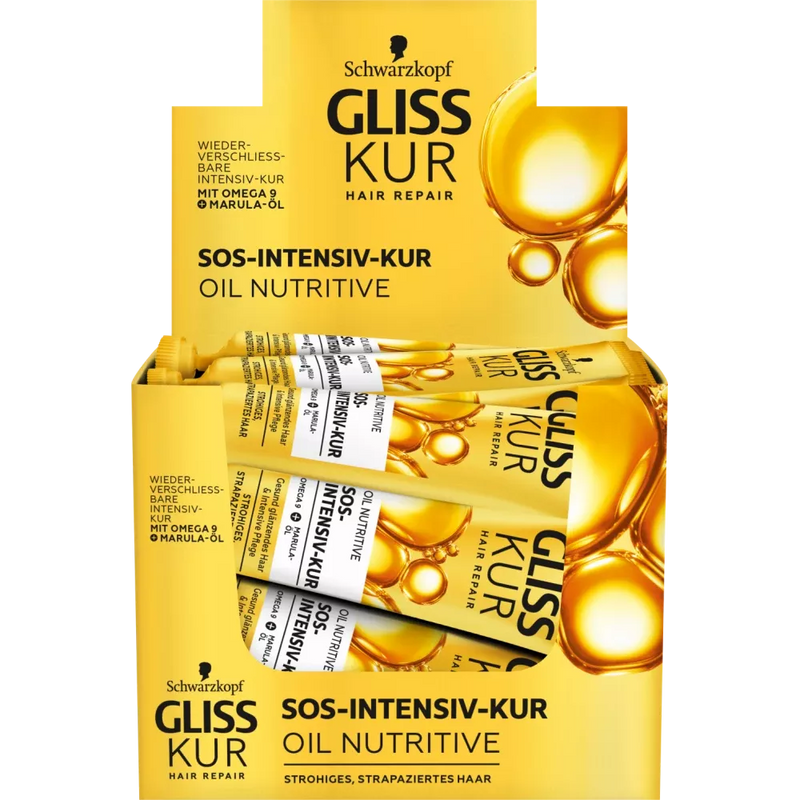 Schwarzkopf Gliss Kur Haarkuur SOS Voedende Olie, 20 ml