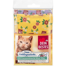 Dein Bestes Jouets pour chats, les préférés de grand-mère, oreiller câlin avec herbe à chat et vigne argentée, 2 pcs.