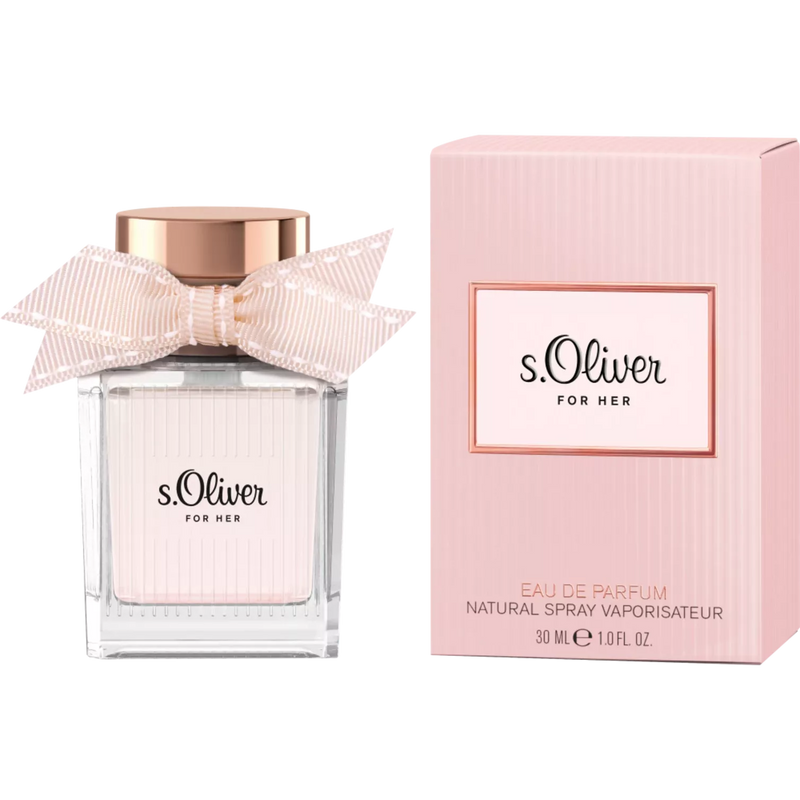 s.Oliver Eau de Parfum For Her, 30 ml