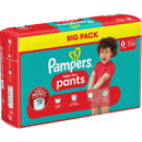 Pampers Baby Pants Baby Dry Gr.6 Extra Large (14-19 kg), Grand paquet, 46 pièces.