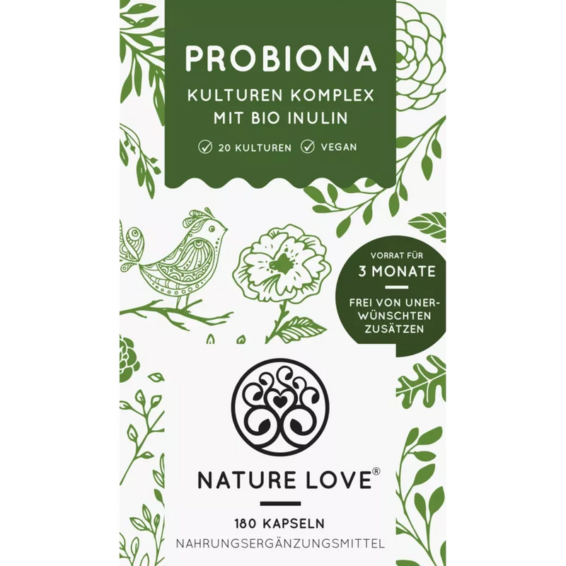 Nature Love Probiona Cultuur Complex Capsules 180 stuks, 89 g