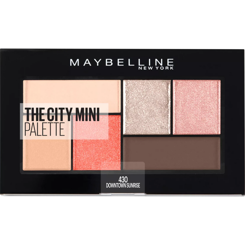 Maybelline New York Oogschaduwpalet The City Mini Palette 430 downtown sunrise, 6 g
