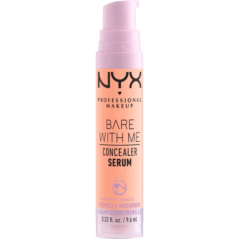NYX PROFESSIONAL MAKEUP Concealer Serum Bare With Me 2.5 Medium Vanille, 9.6 ml