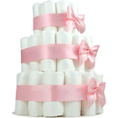 Tanjo Diaper cake grand, rose, 1 pièce