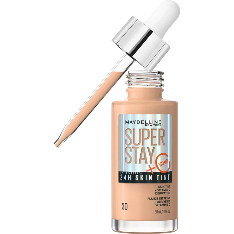 Maybelline New York Foundation Super Stay 24H Skin Tint 30, 30 ml