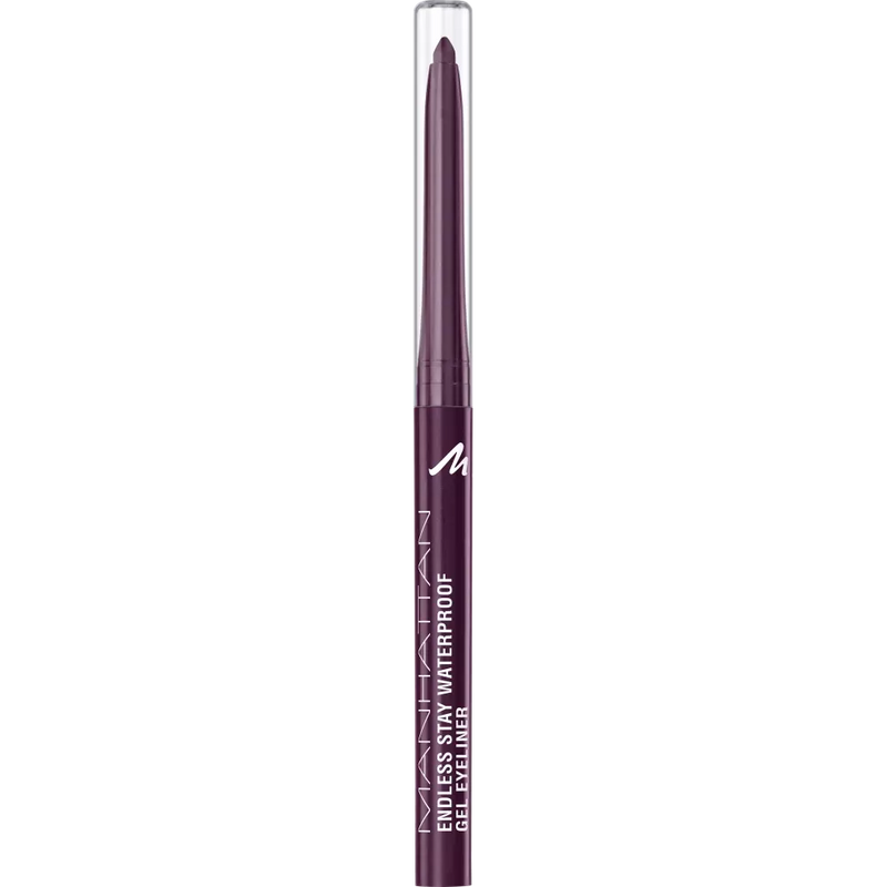 MANHATTAN Cosmetics Gel Eyeliner Endless Stay Waterproof Ripe Plum 009, 0.26 g