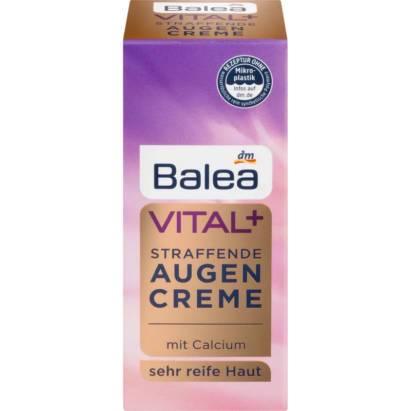 Balea Vital+ Oogcrème, 15 ml