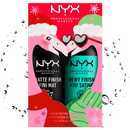 Coffret cadeau Duo de sprays fixateurs mats et rosés NYX PROFESSIONAL MAKEUP XMAS pour les fêtes, 1 pièce