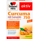 Doppelherz Curcuma 750 Capsules 30 Capsules, 26,7 g
