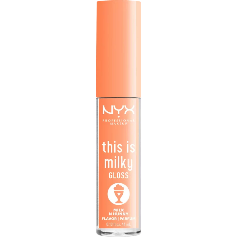 NYX PROFESSIONAL MAKEUP Lipgloss This Is Milky Gloss 17 Milk N Hunny, 4 ml