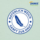 Danke Toiletpapier gerecycled 3-laags (8 x 150 vel), 8 stuks.