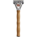 Bulldog Scheerapparaat, bamboe origineel + 2 mesjes, 1 stuk