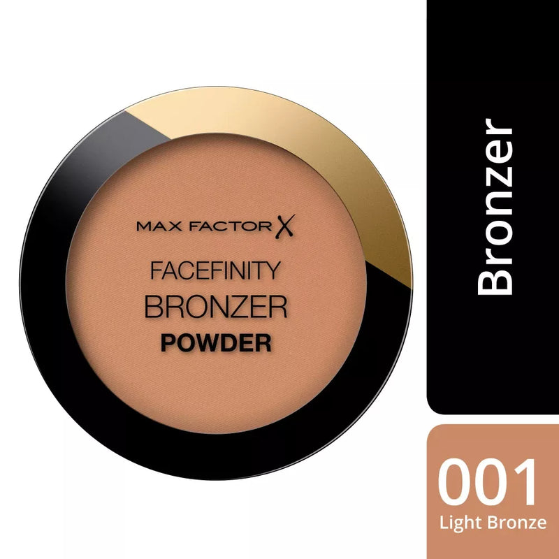 MAX FACTOR Facefinity Matte Powder Bronzer - 001 Light Bronze