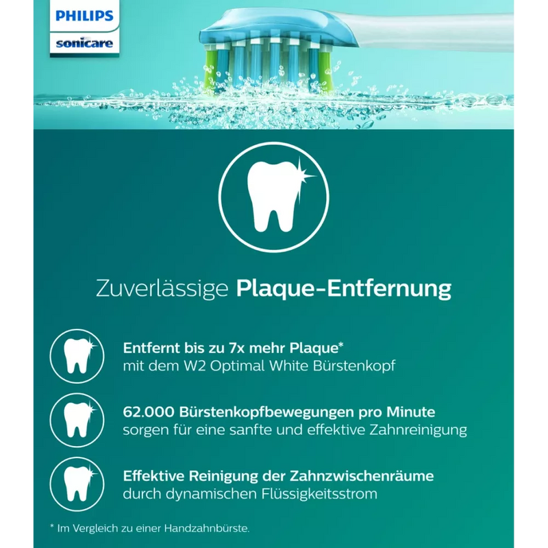 Philips Sonic Elektrische tandenborstel 4300 Protective Clean zwart, 1 stuk