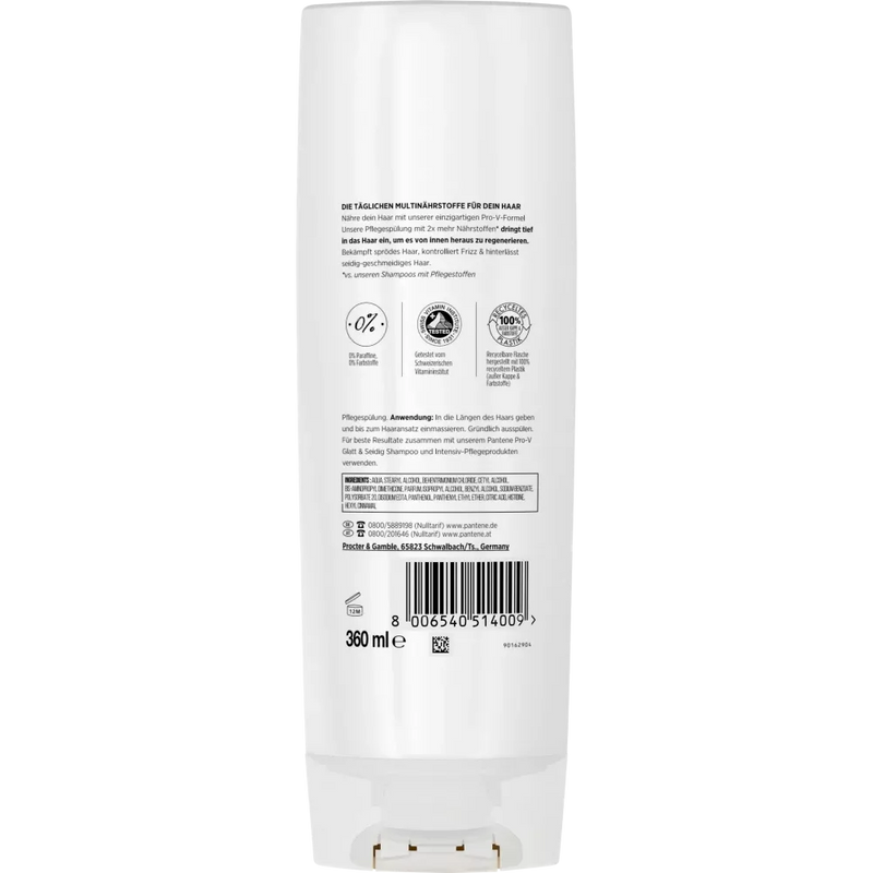 PANTENE PRO-V Conditioner VitaGlow Smooth & Silky, 360 ml