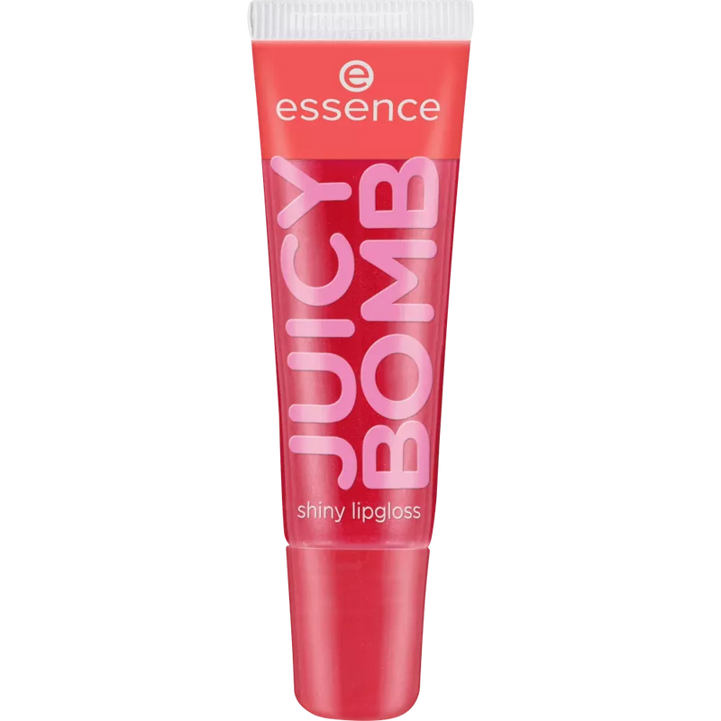 essence Juicy Bomb Shiny 104 Poppin' Granaatappel Lip Gloss, 10 ml