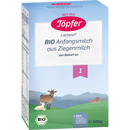 Töpfer Oorspronkelijke melk biologisch van geitenmelk 1 vanaf de geboorte, 400 g