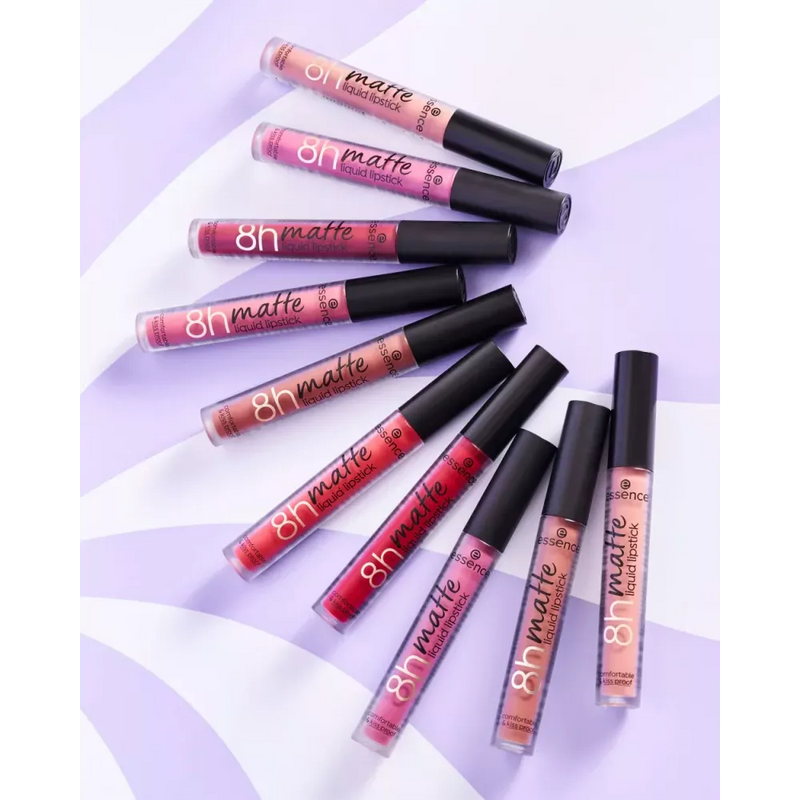 essence Lipstick Liquid 8h Matte 07 Classic Red, 2.5 ml