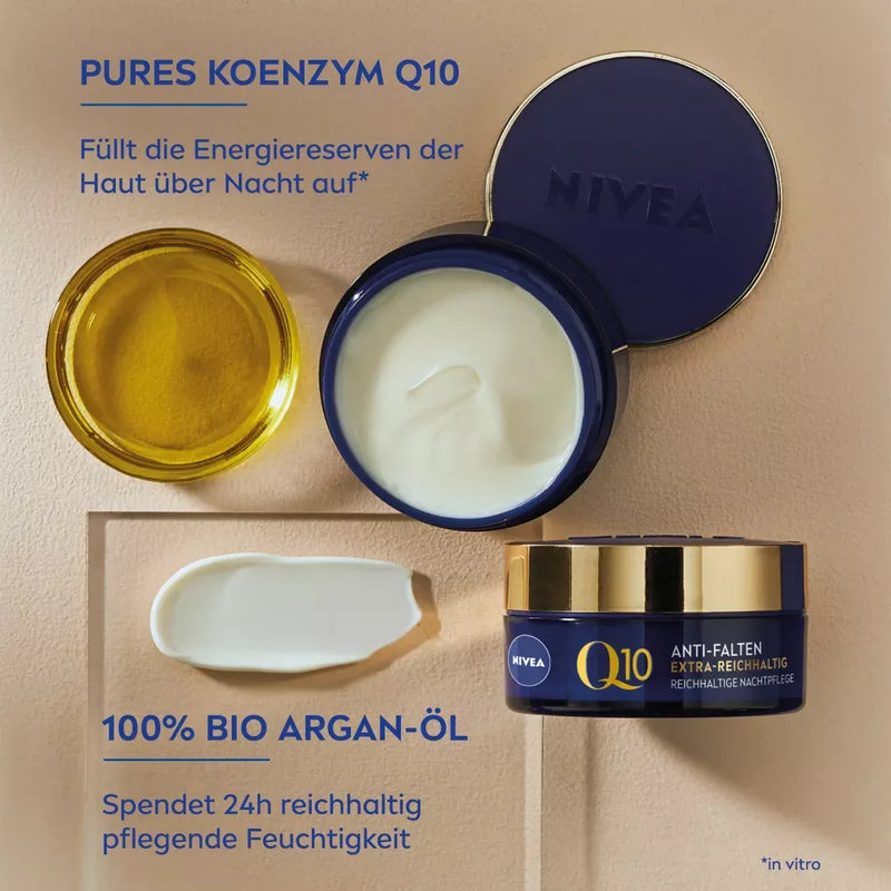 NIVEA Anti rimpel nachtcrème Q10 Power, 50 ml