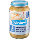 babylove Babymaaltijd - Roomgroenten met Rijst en Koolvis 8+ Maanden - 190g