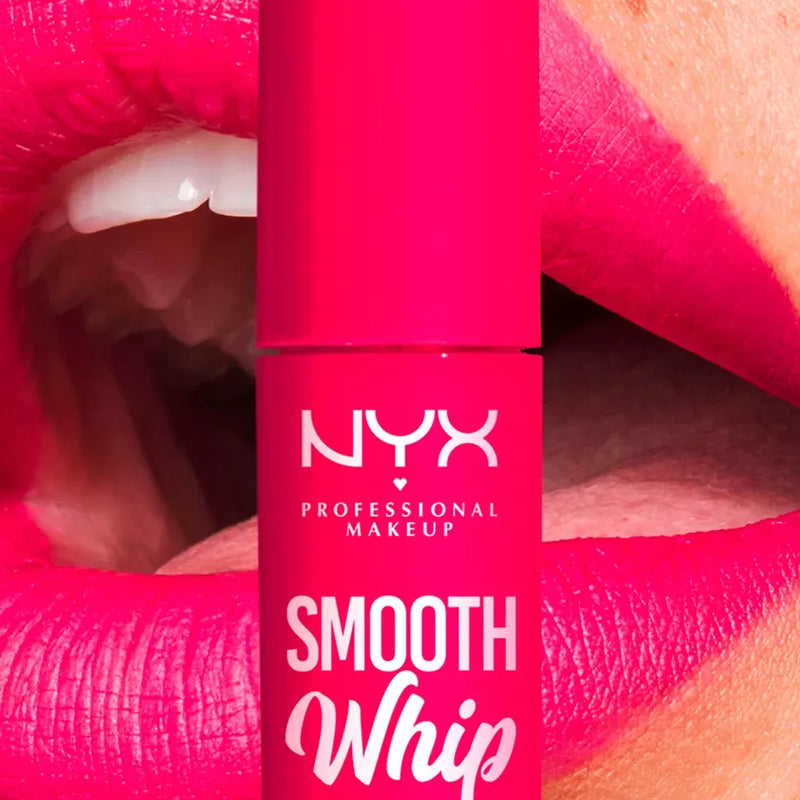 NYX PROFESSIONAL MAKEUP Lipstick Smooth Whip Matte 10 Pollow Fight, 4 ml