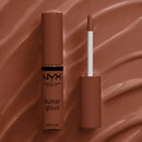 NYX PROFESSIONAL MAKEUP Gloss à lèvres Beurre 49 Fudge Me, 8 ml