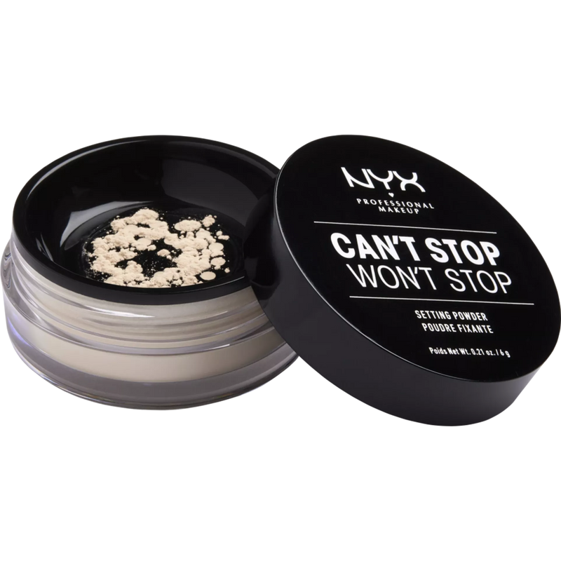 NYX PROFESSIONAL MAKEUP Poeder Can't Stop Won't Stop Setting Light 01, 6 g