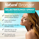 Garnier Ambre Solaire Spray autobronzant bronzant naturel, 150 ml