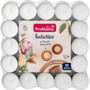 Bougies chauffe-plat Profissimo en aluminium, 50 pièces