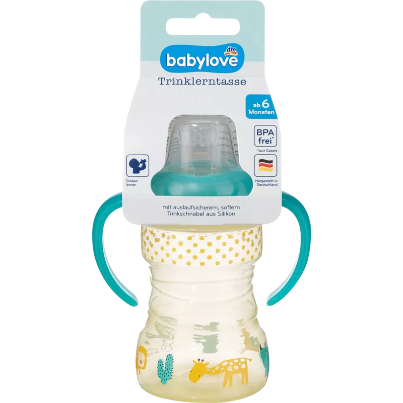 babylove Drinkfles geel, vanaf 6 maanden, 260 ml, 1 st.